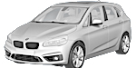 BMW F45 P0A07 Fault Code